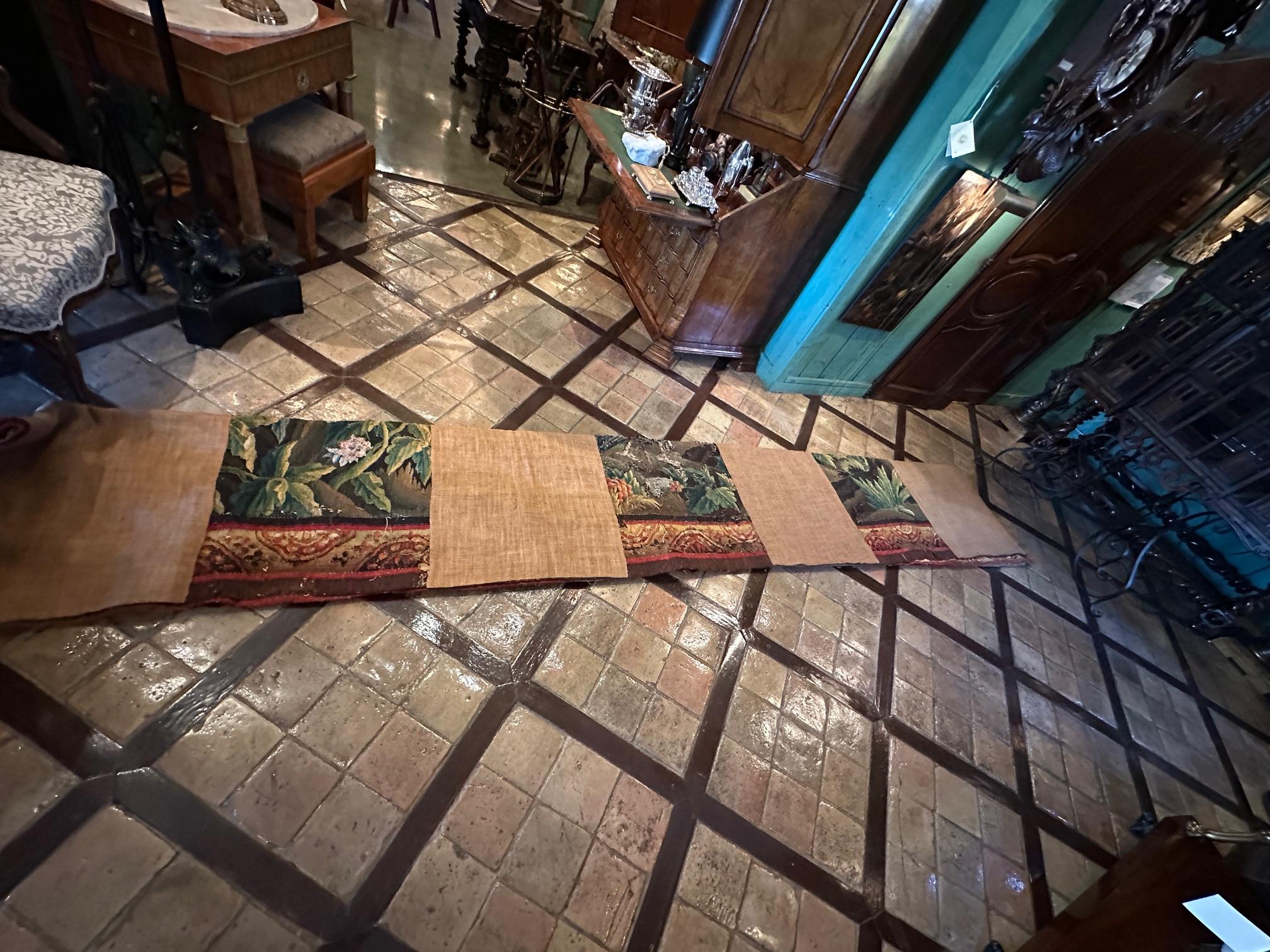 17th Century Tapestry of The Americas Manufactured Royale De Felletin Antiques For Sale 4