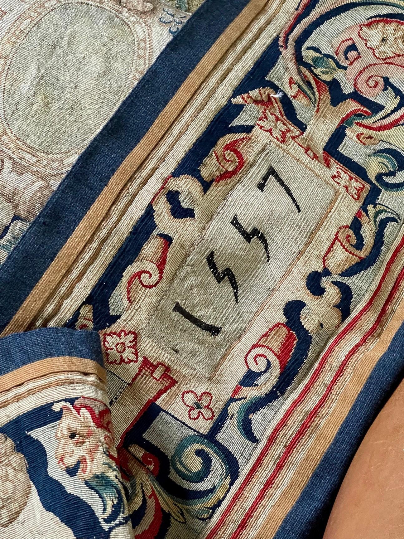 18th Century and Earlier 17th Century Tapestry  Valance Flemish