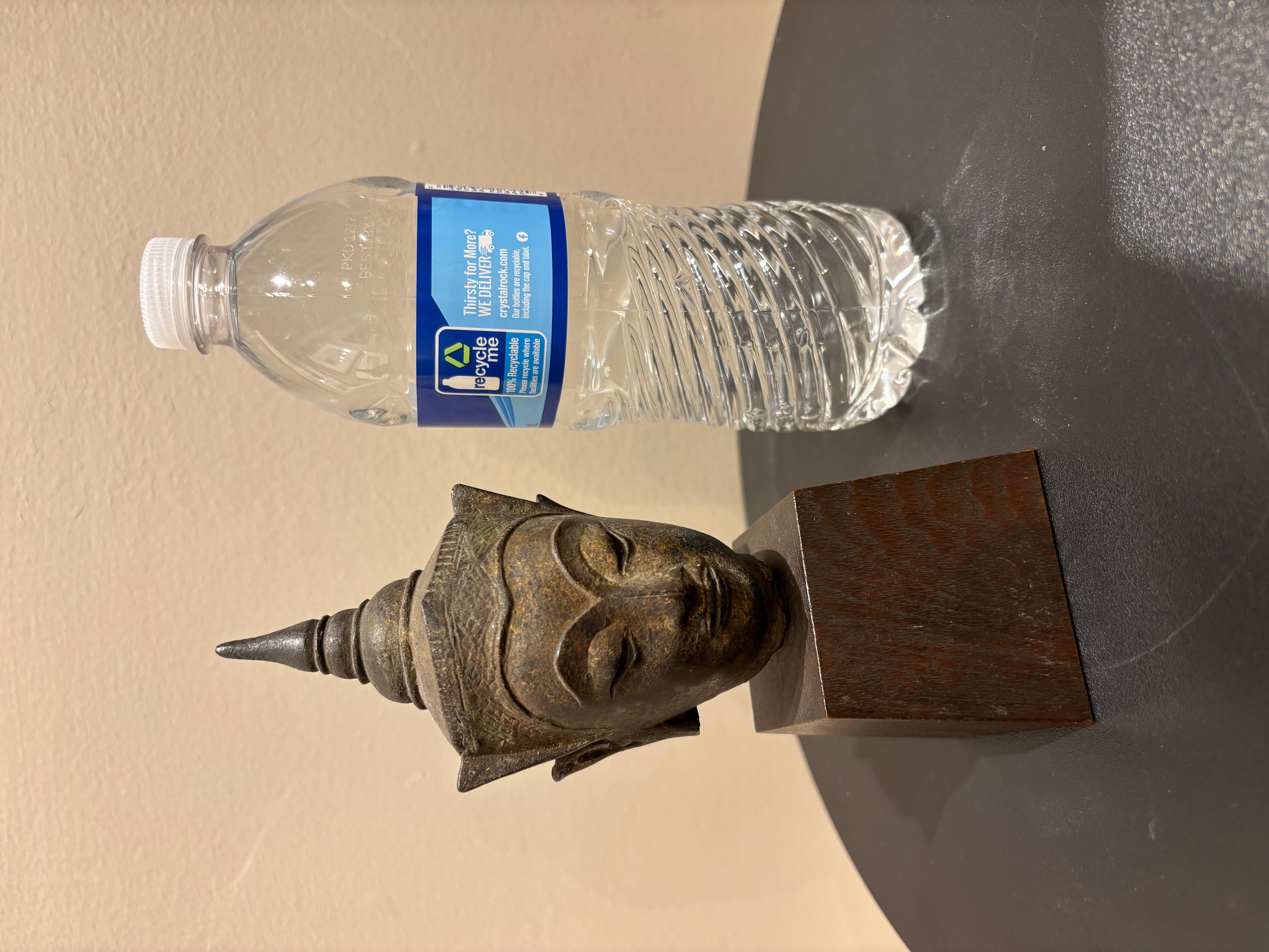 Busto di bronzo del Buddha tailandese del XVII secolo in vendita 12