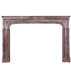 17th Century Timely Antique Fireplace Surround