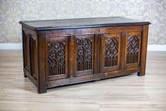 17th Century Tudor Oak Chest