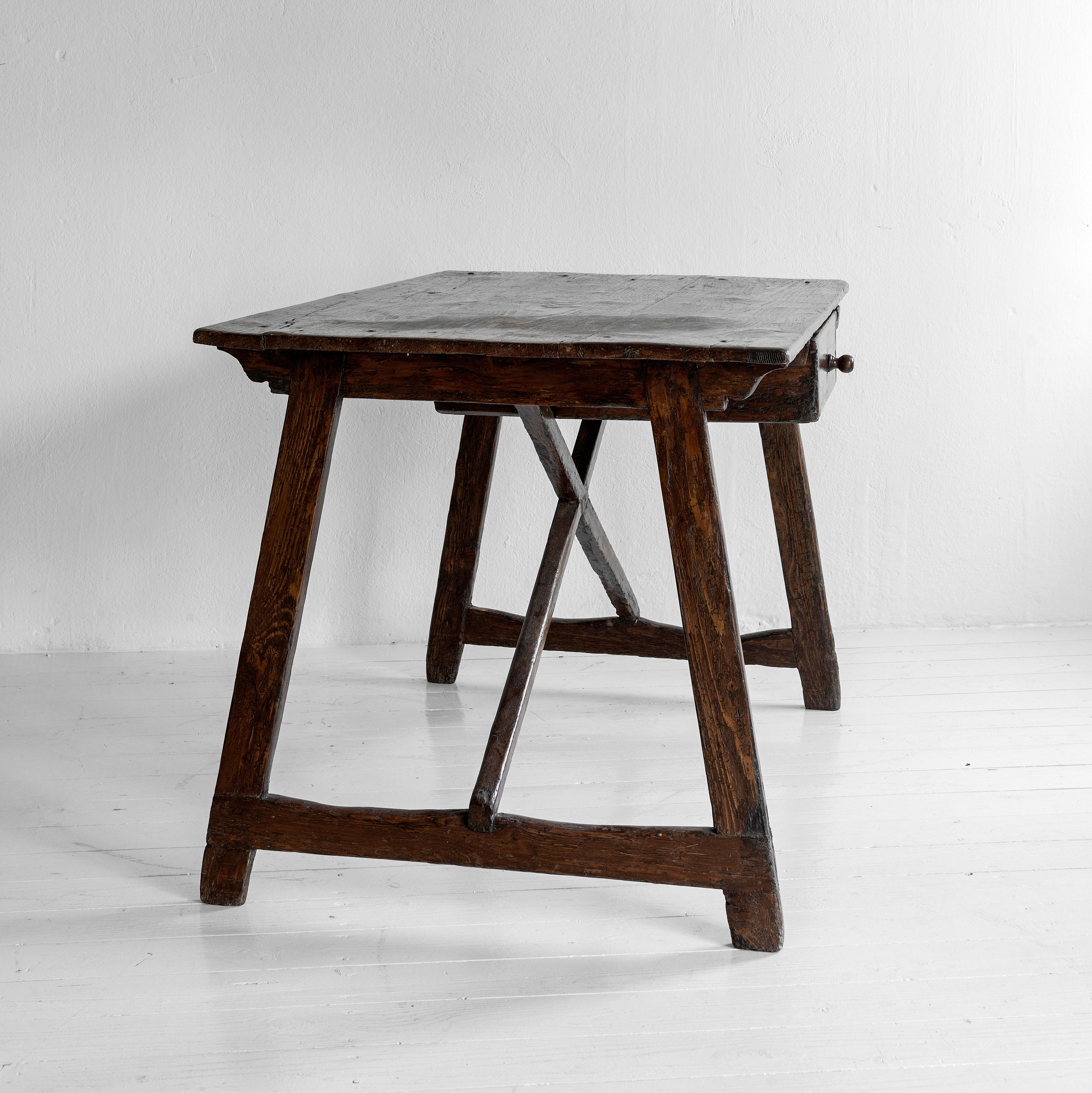 Baroque 17th Century Tuscan Desk