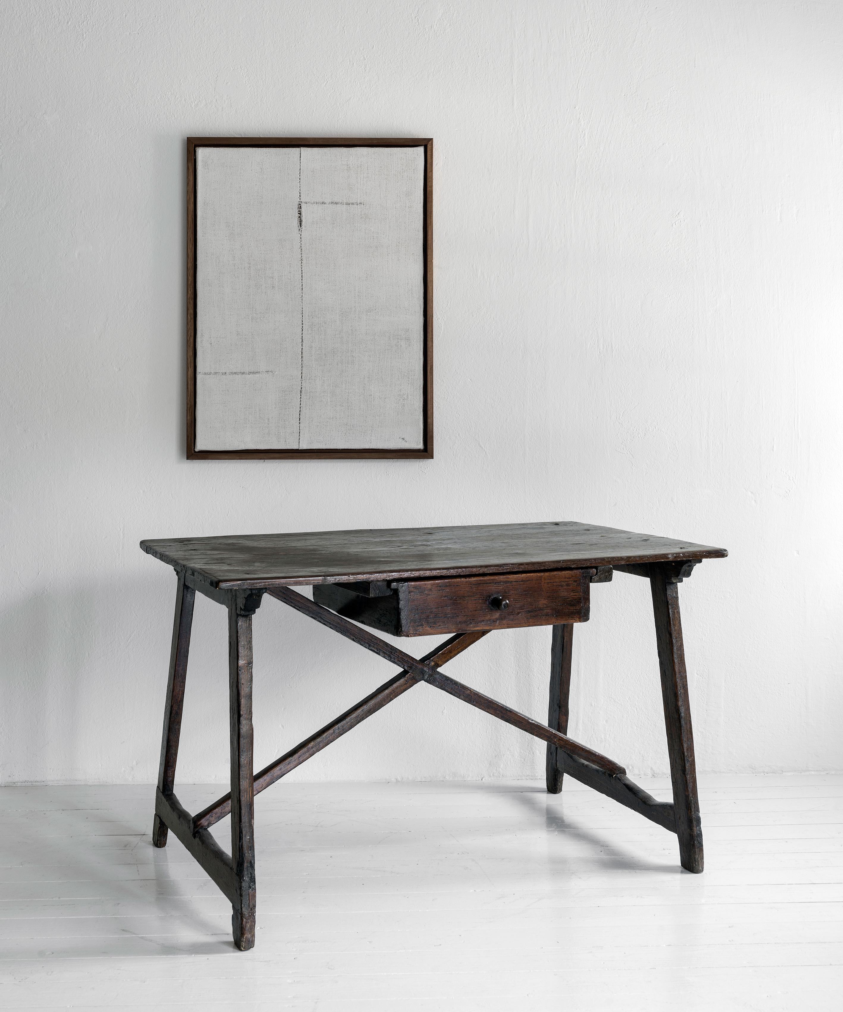 Stained 17th Century Tuscan Desk