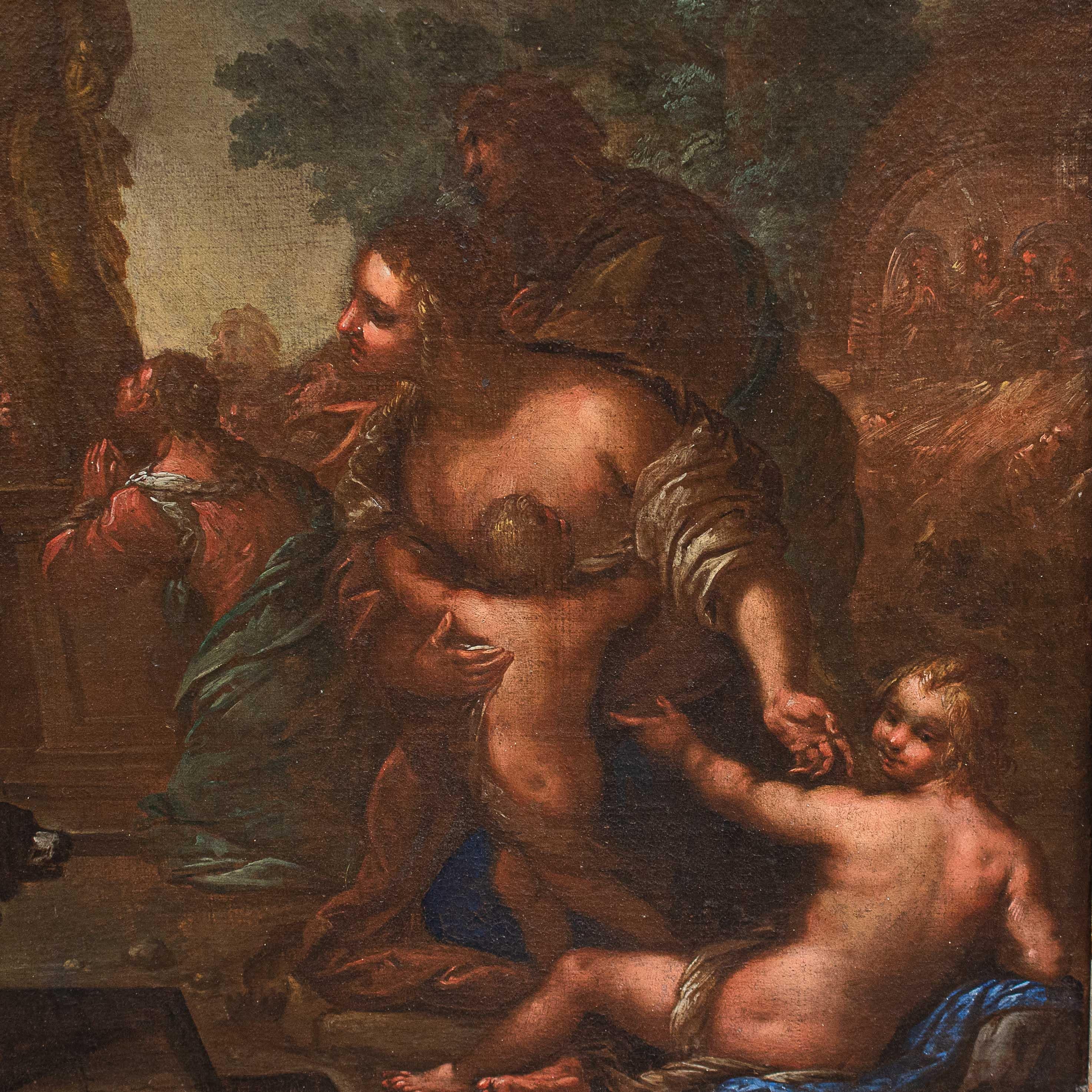 17th Century Two Biblical Episodes Paintings by Procaccini the Younger 6