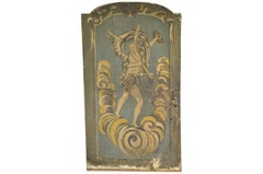 17th Century Venetian Double Sided Oil Painting Door