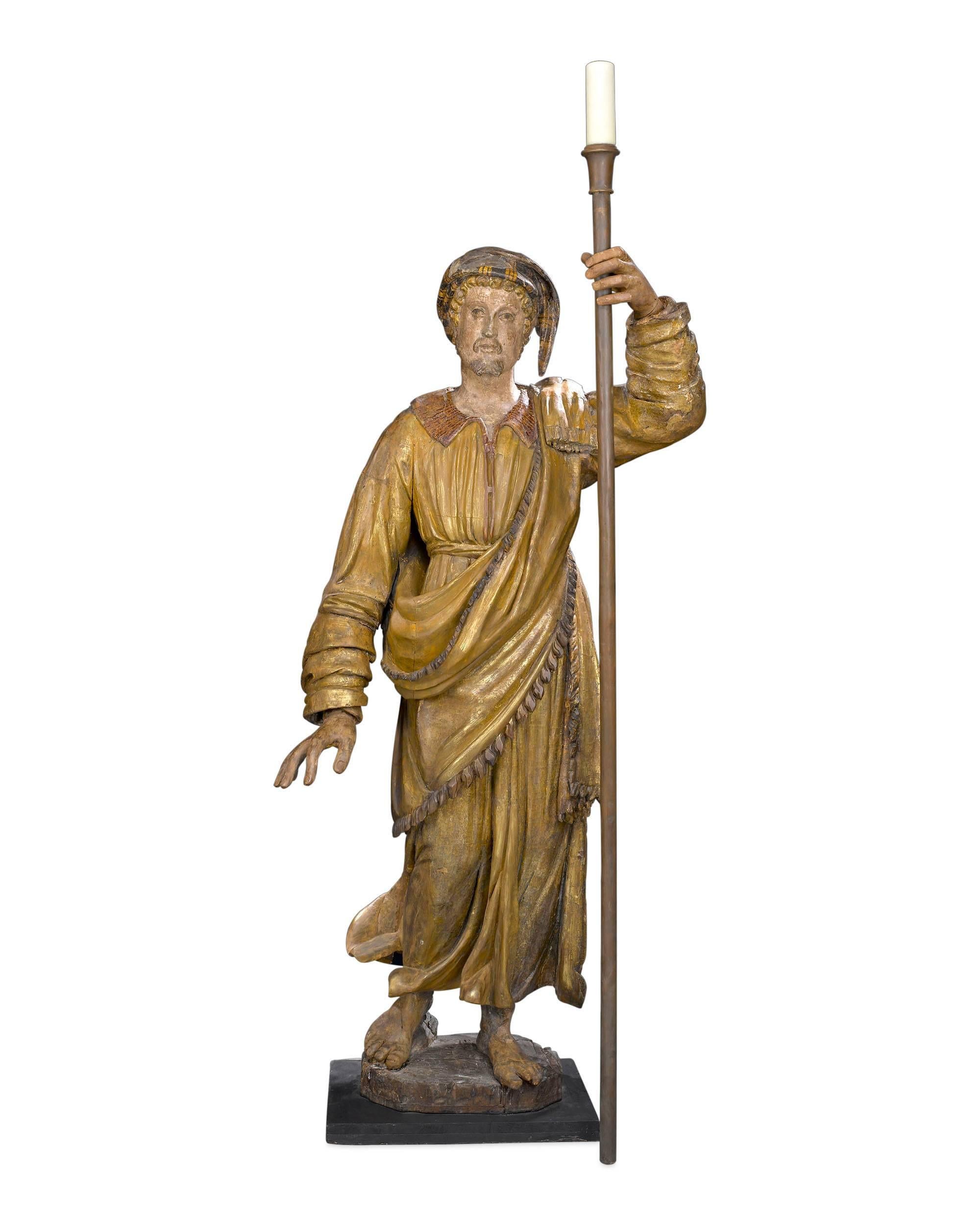 17th Century Venetian Figural Torchères In Excellent Condition For Sale In New Orleans, LA