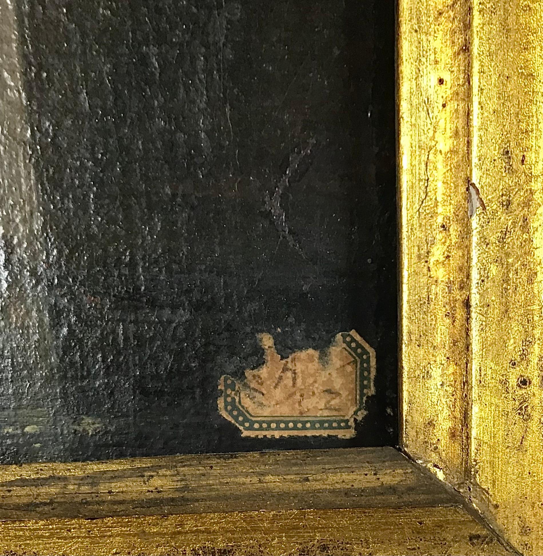 Pittura ad olio con natura morta floreale veneziana del XVII secolo Fiori in vendita 5