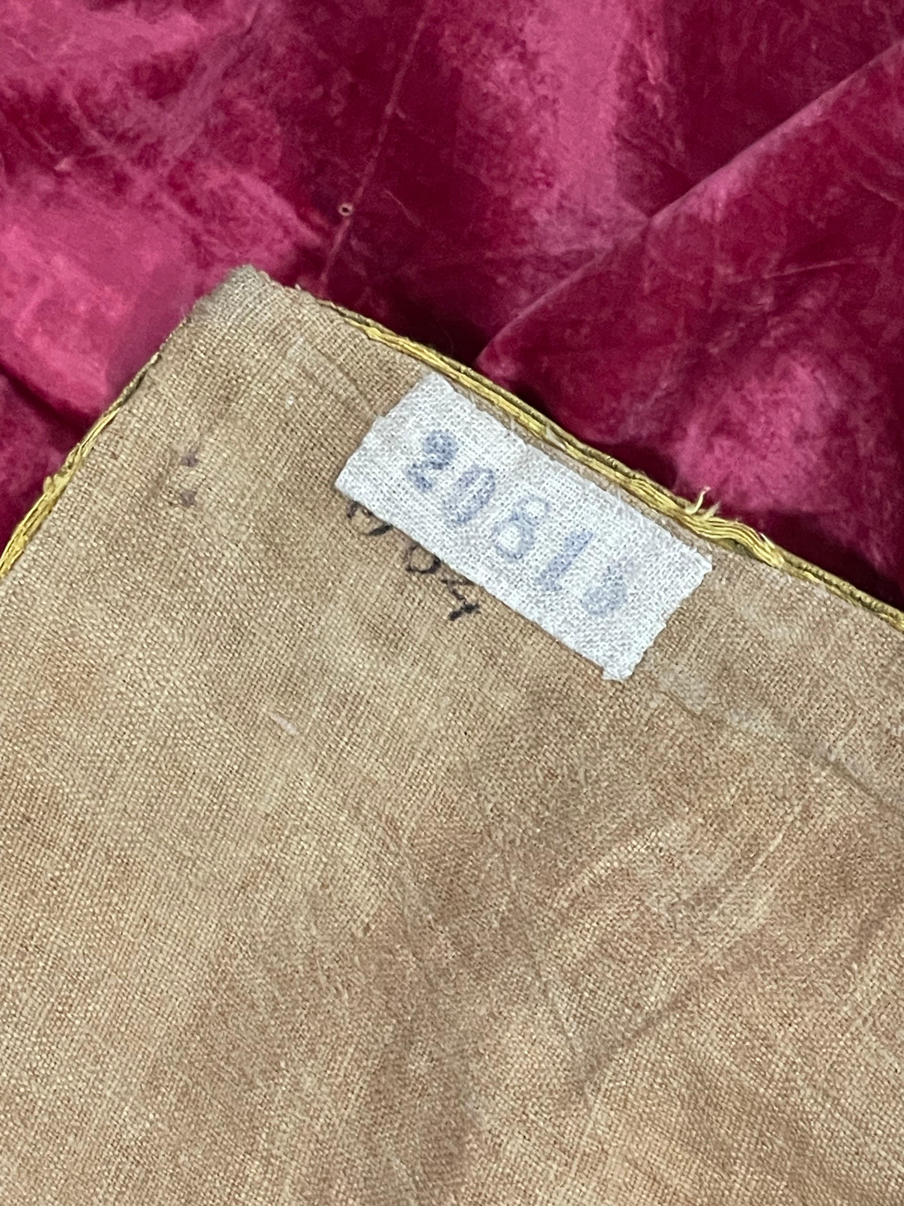 17th Century Venetian Silk Velvet Cover In Good Condition For Sale In Canterbury, GB