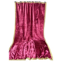 Rideaux et cantonnières baroques