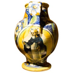 17th Century Venezia Maiolica Jug 17th Century Venezia Maiolica Jug
