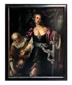 Siglo XVII por Escuela Veronesa Judith con la cabeza de Holofernes Óleo sobre lienzo
