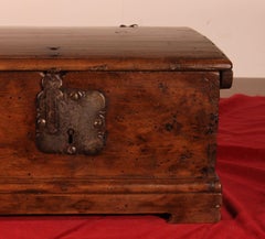 17th-century Walnut Box - Spain