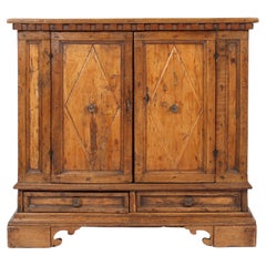 17th Century Walnut Credenza from Florence