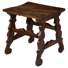 17th Century Walnut Trestle Table