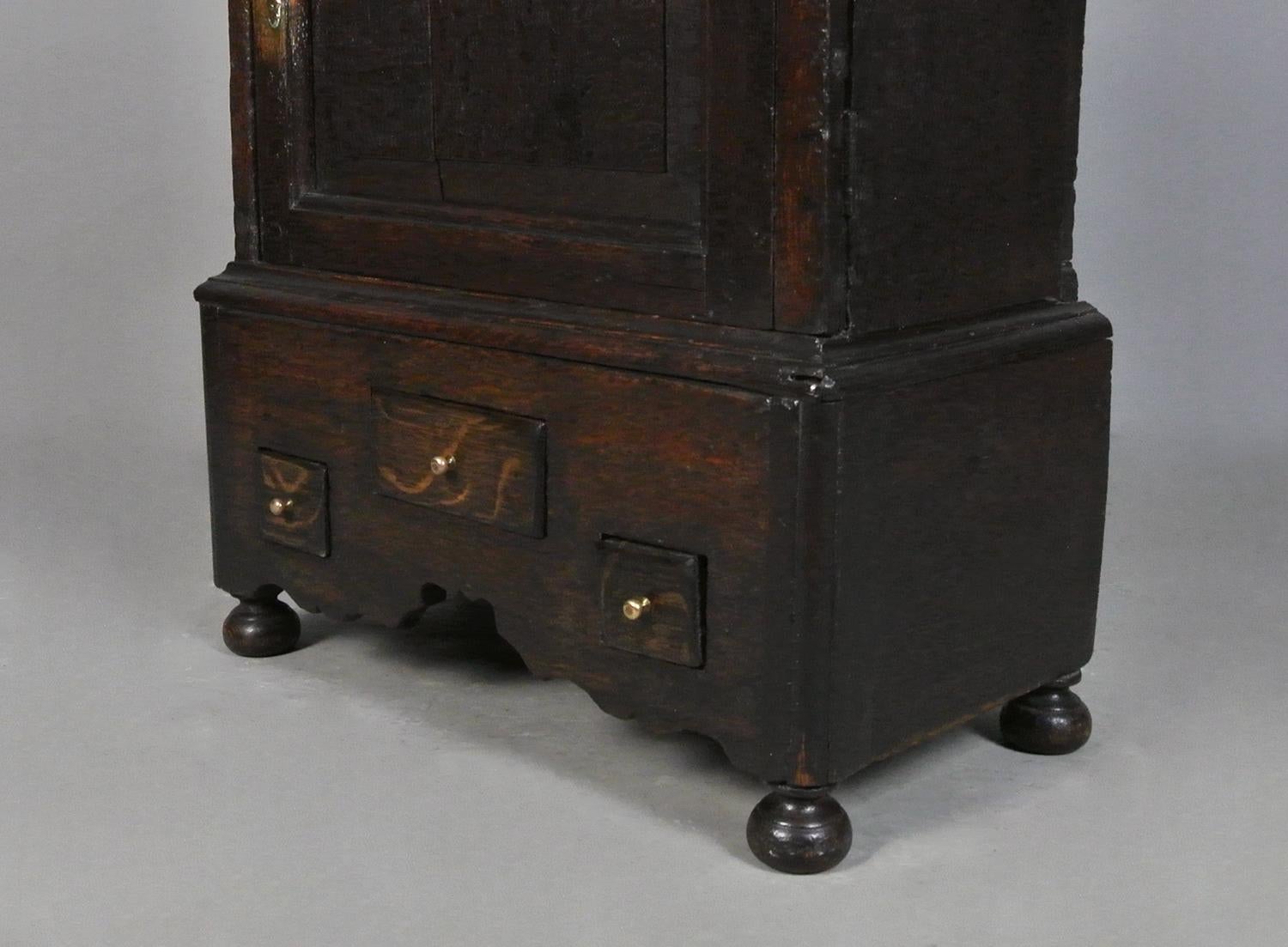 17th Century Welsh Oak Spice Cupboard c. 1680 2