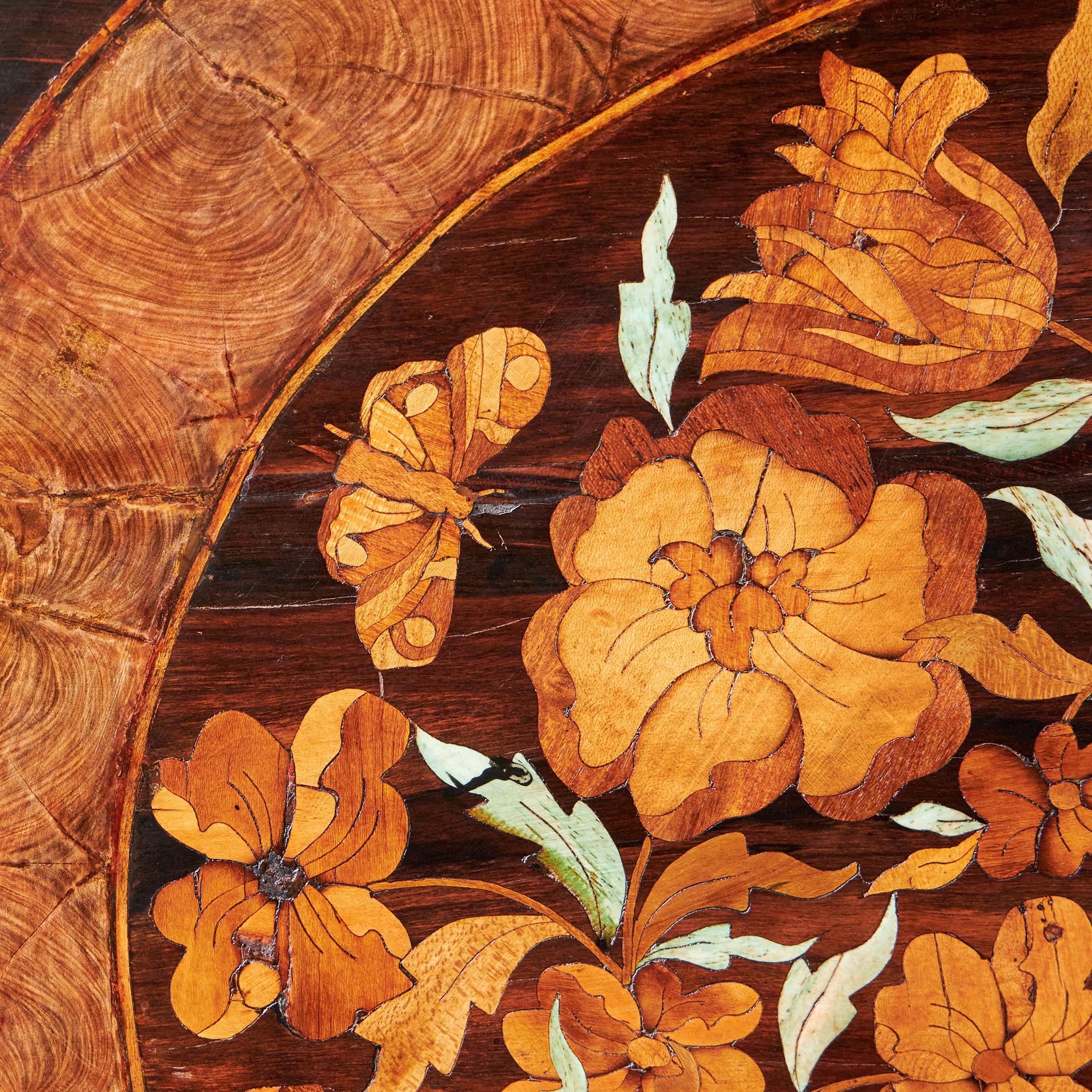 17th Century William and Mary Olive Oyster Marquetry Escritoire, circa 1680 7