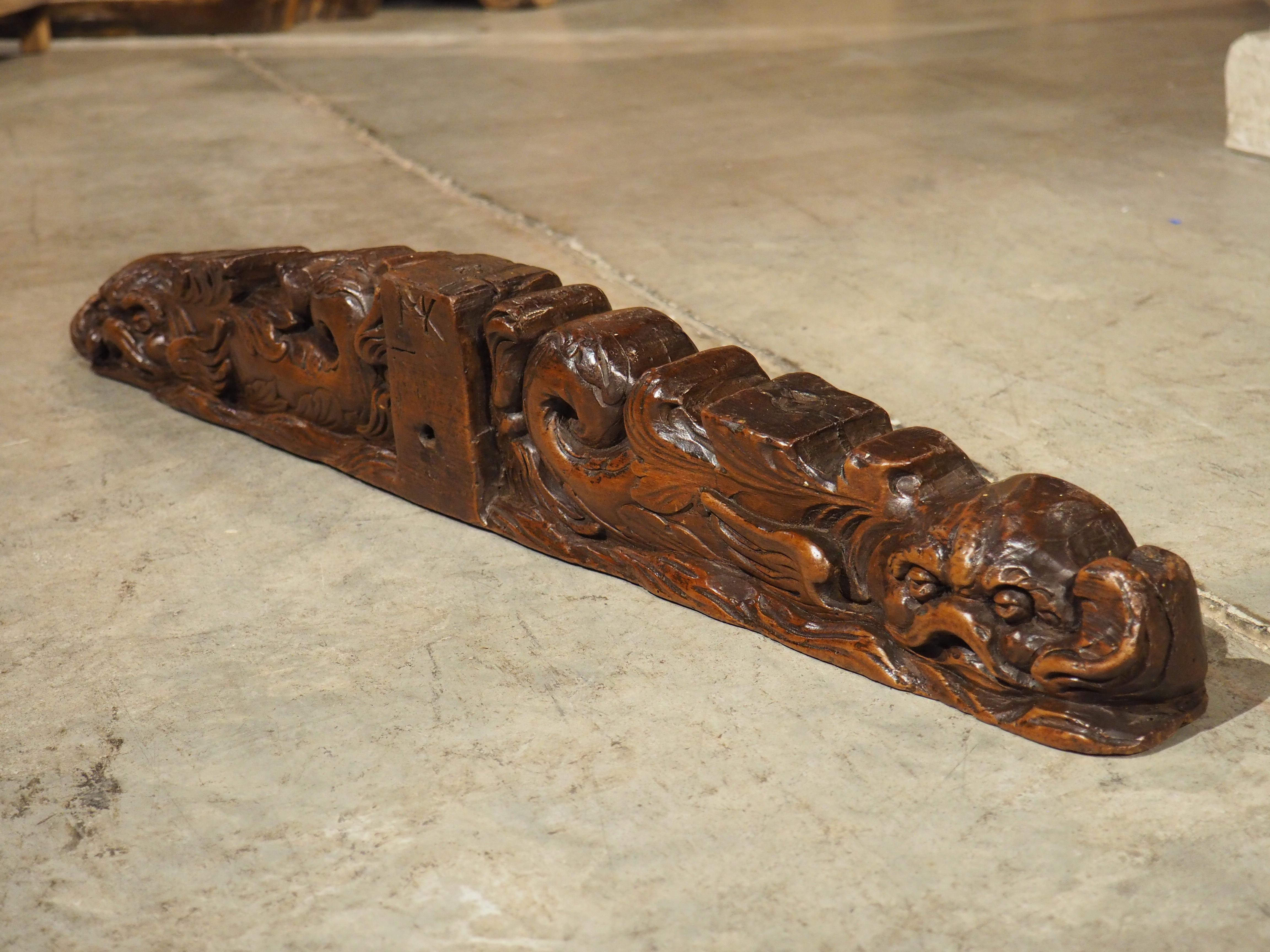 17th Century Wooden Maritime Carving from Amsterdam For Sale 6