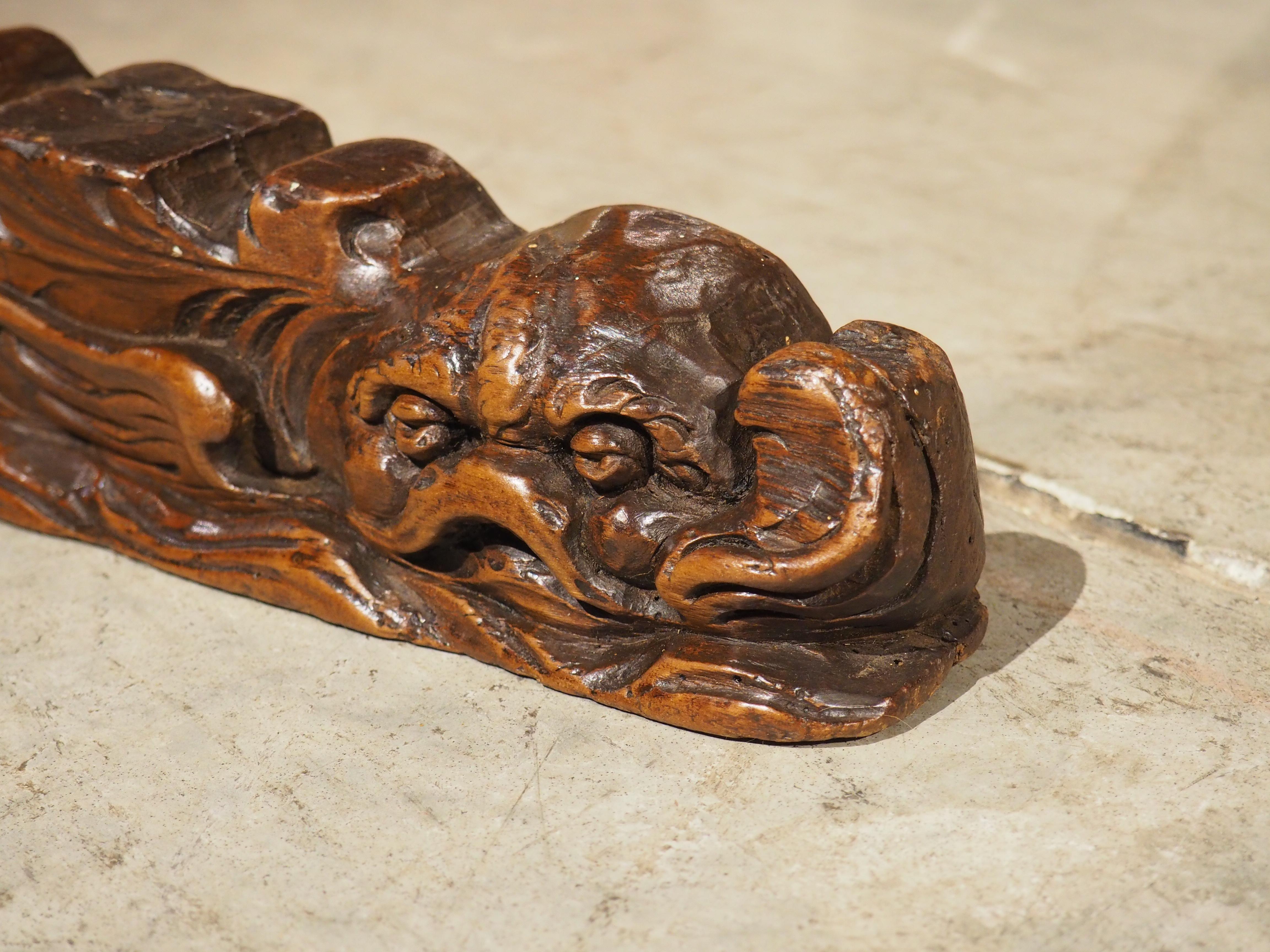 17th Century Wooden Maritime Carving from Amsterdam For Sale 7