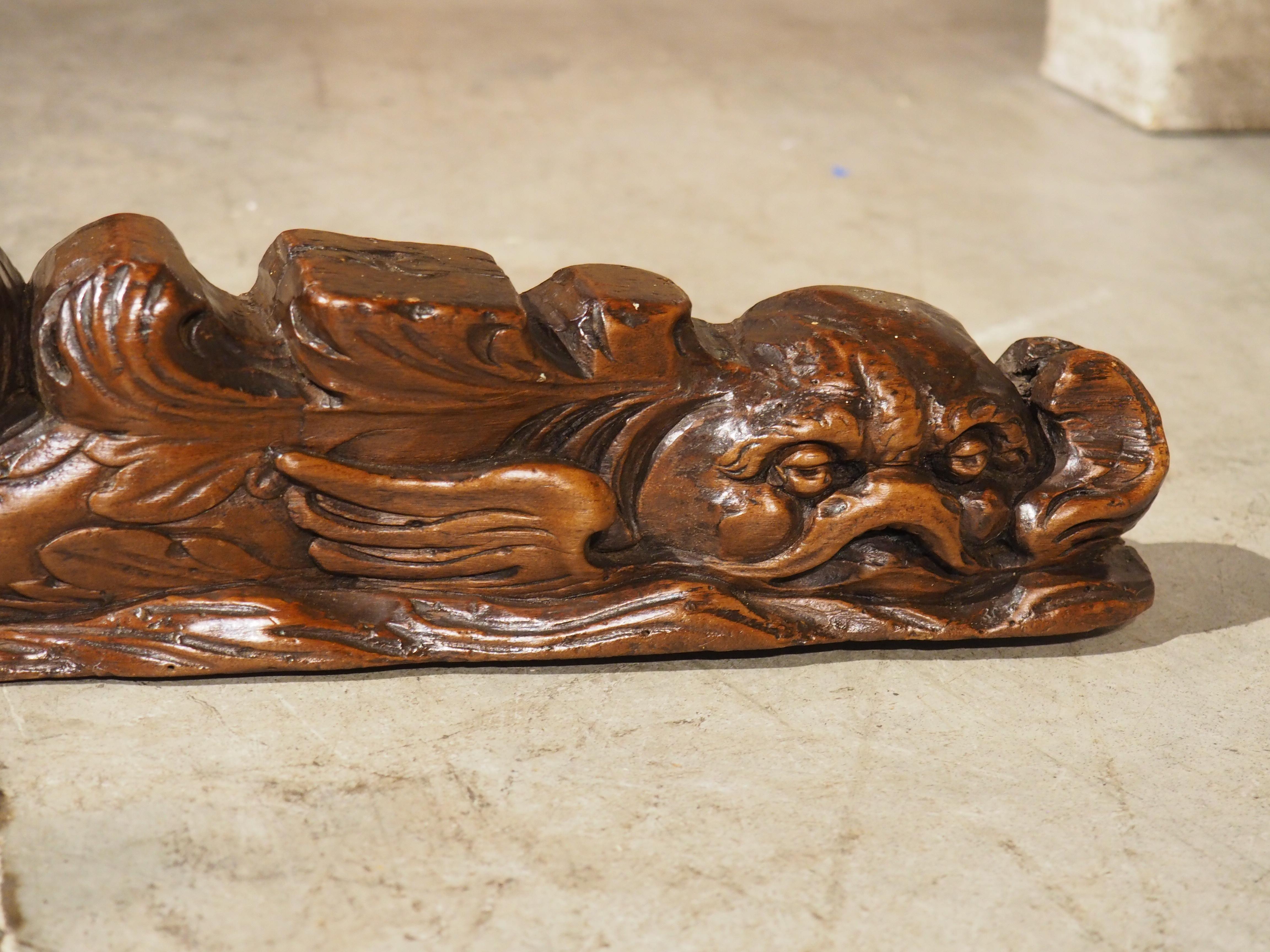 Dutch 17th Century Wooden Maritime Carving from Amsterdam For Sale