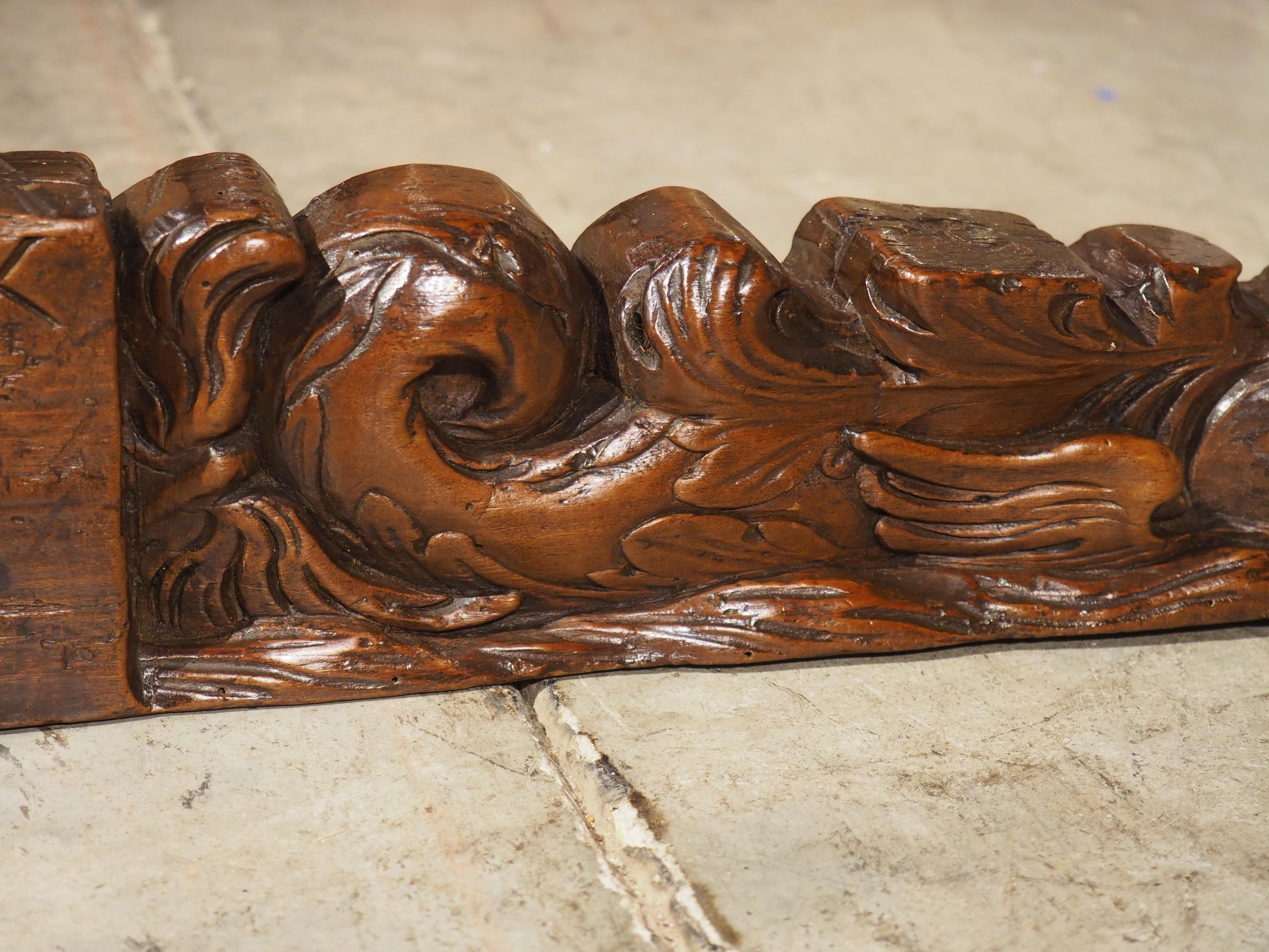 18th Century and Earlier 17th Century Wooden Maritime Carving from Amsterdam For Sale