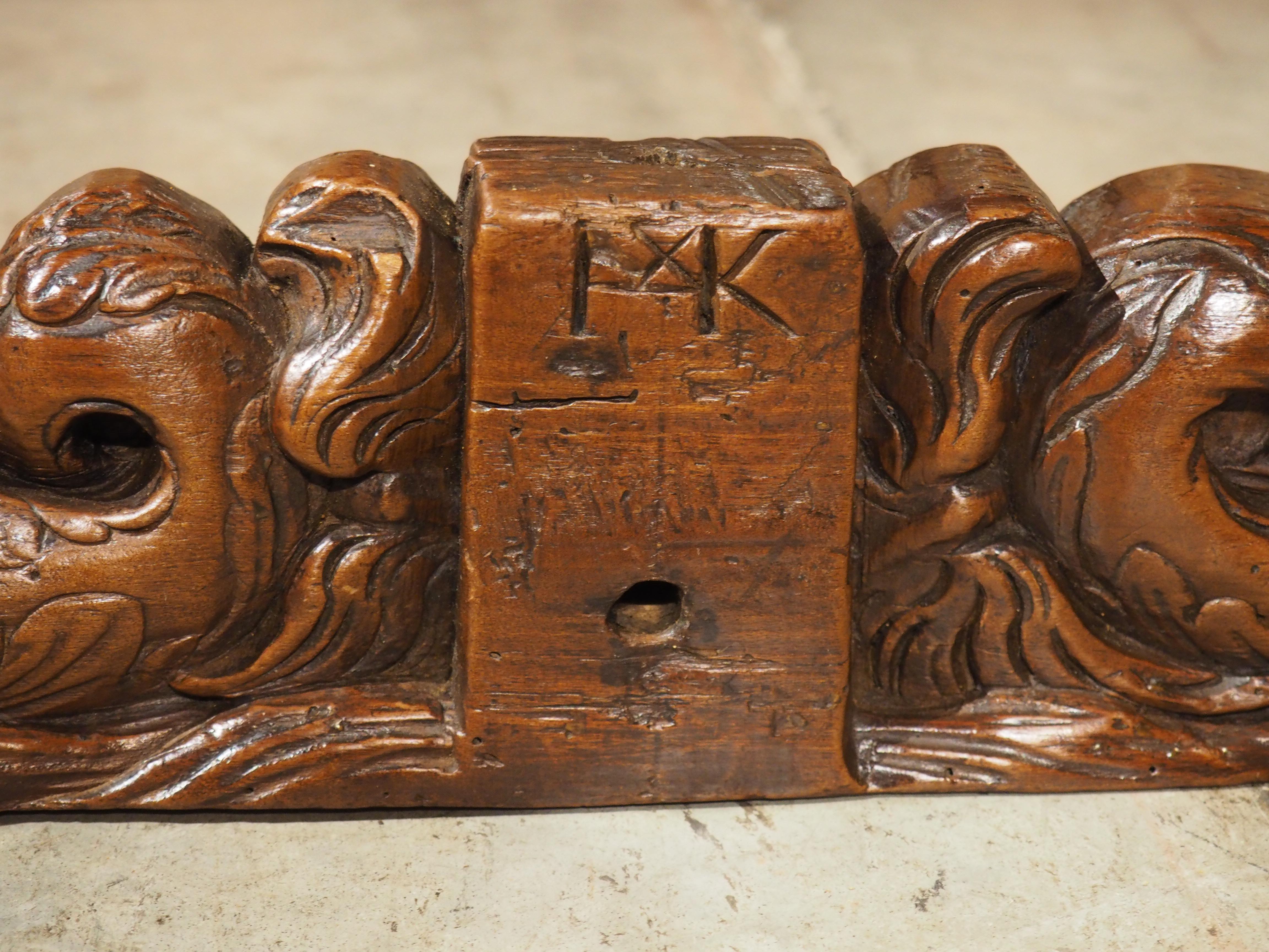 17th Century Wooden Maritime Carving from Amsterdam For Sale 1