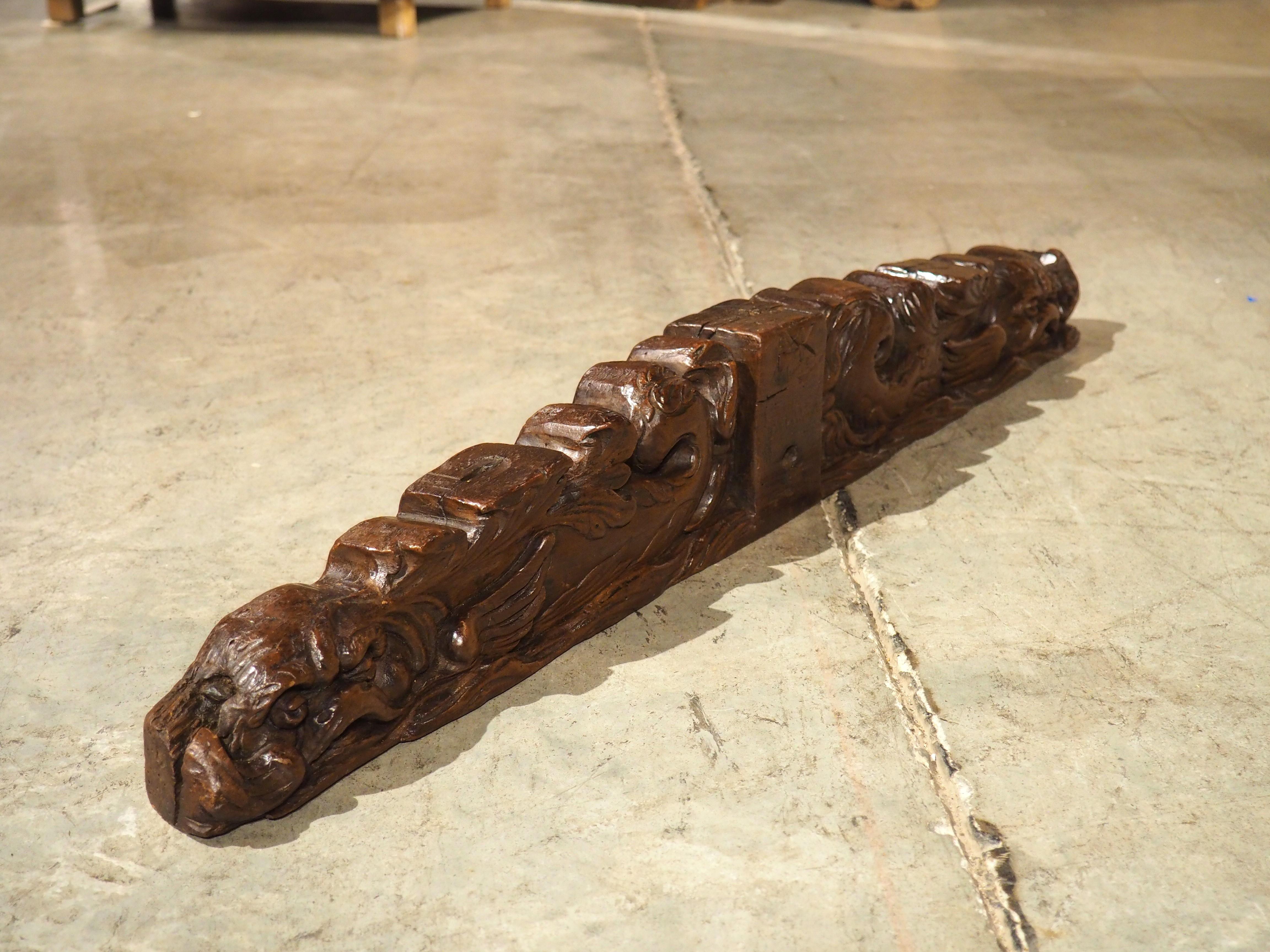 17th Century Wooden Maritime Carving from Amsterdam For Sale 2