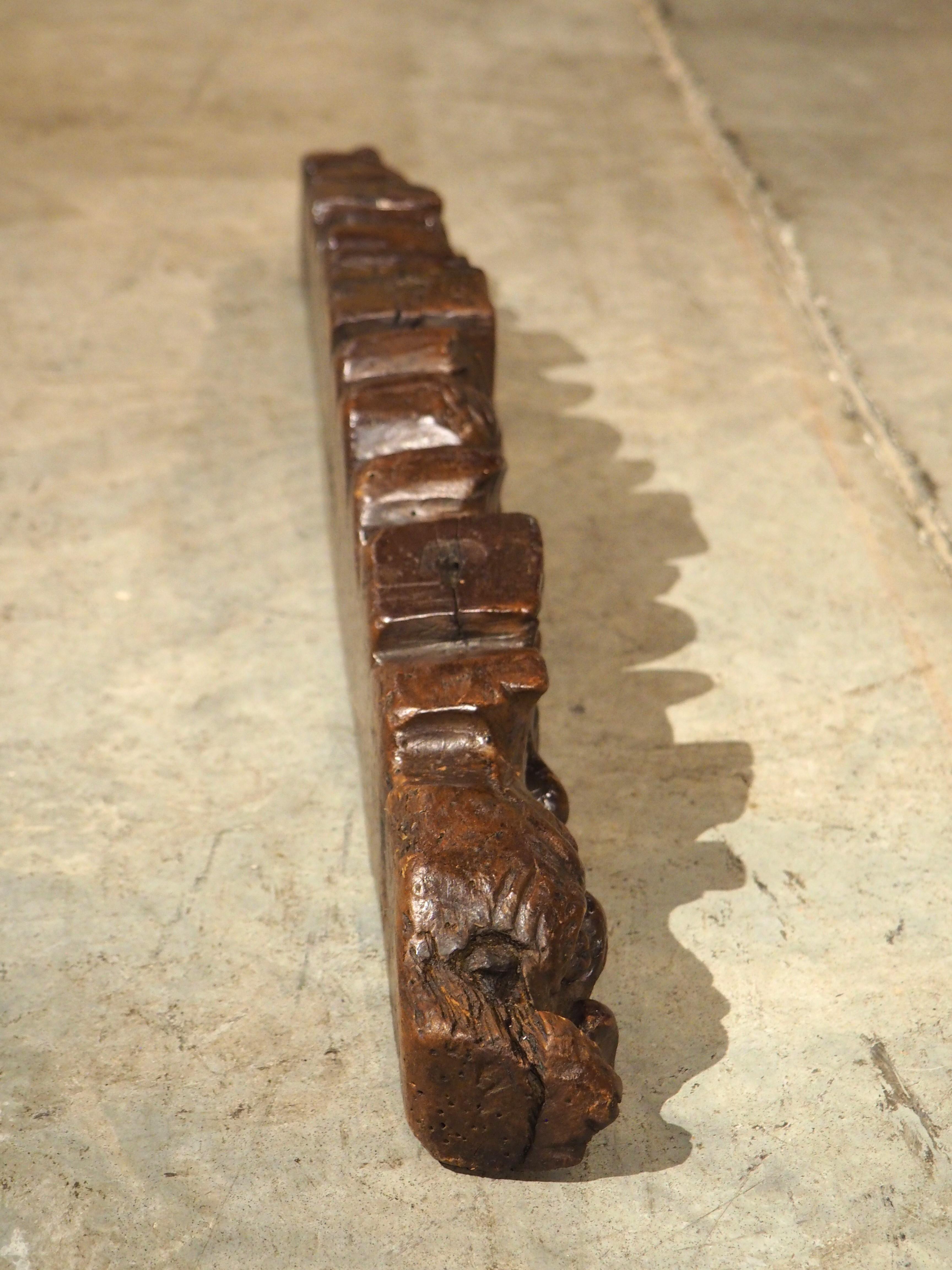 17th Century Wooden Maritime Carving from Amsterdam For Sale 3