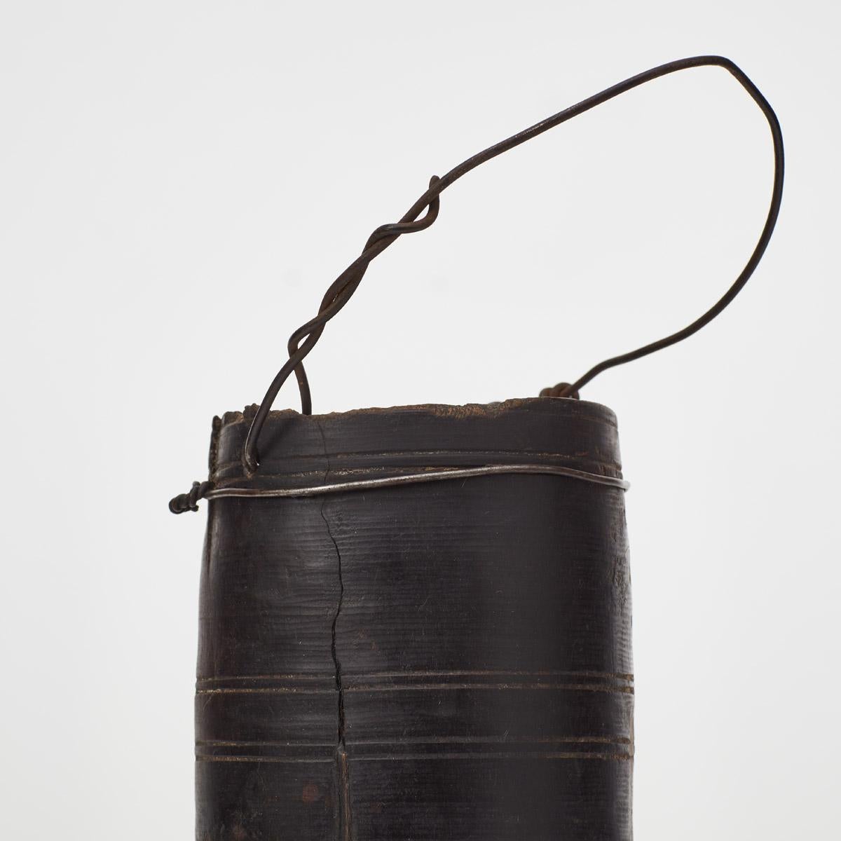 17th Century wooden pail, UK In Fair Condition For Sale In London, GB