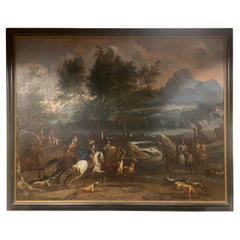 17th-Early 18th Century Dutch Hunt Scene