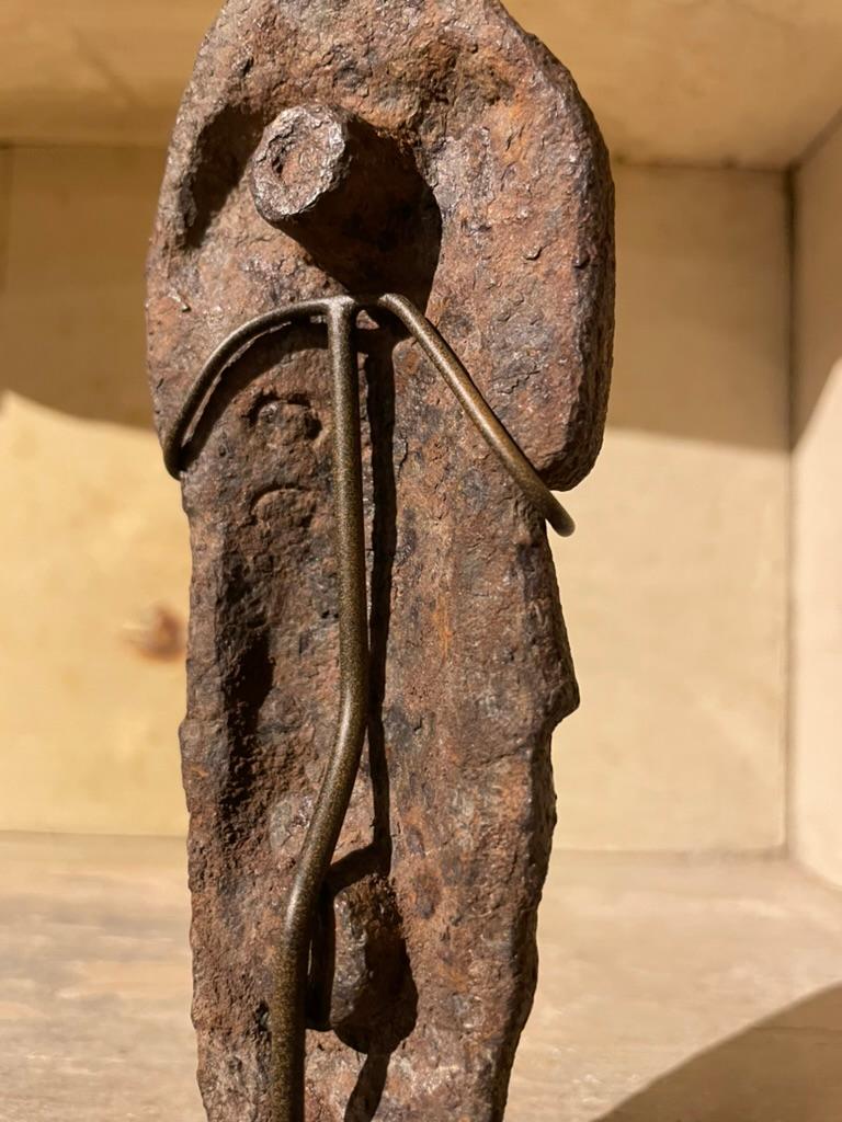 17th French Century Iron Figure of The Virgin For Sale 10