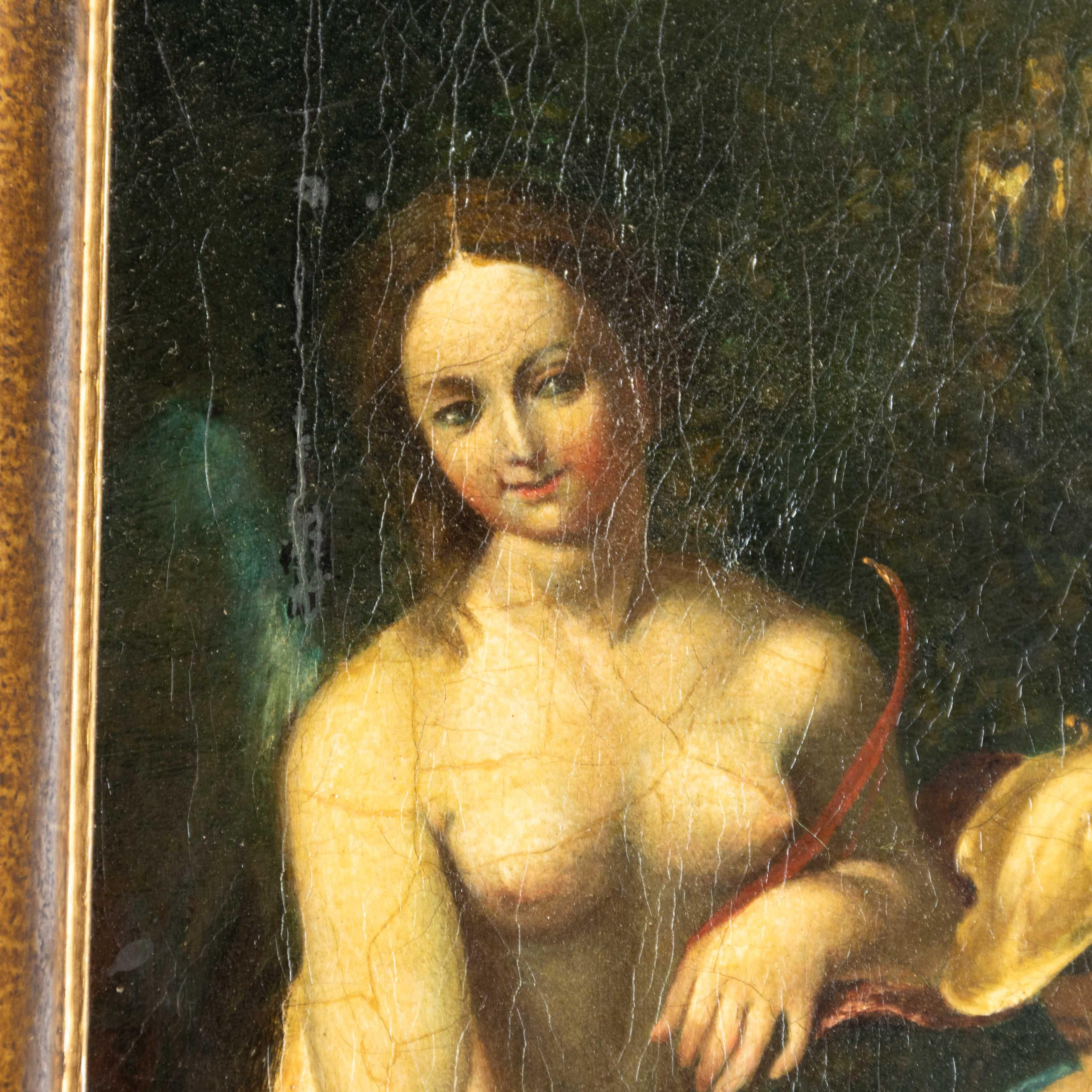 17e siècle d'après Antonio Allegri da Correggio (1489-1534) Vénus et Mercure avec Cupidon Bon état - En vente à Nottingham, GB