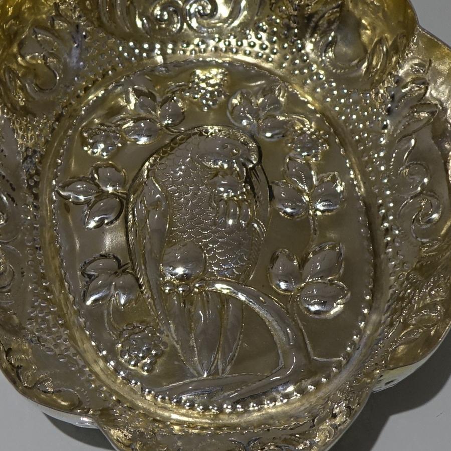 17th Century German Silver Wine Taster Augsburg circa 1695 Hans Jakob Baur III 1