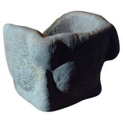 17thC atypical stone mortar