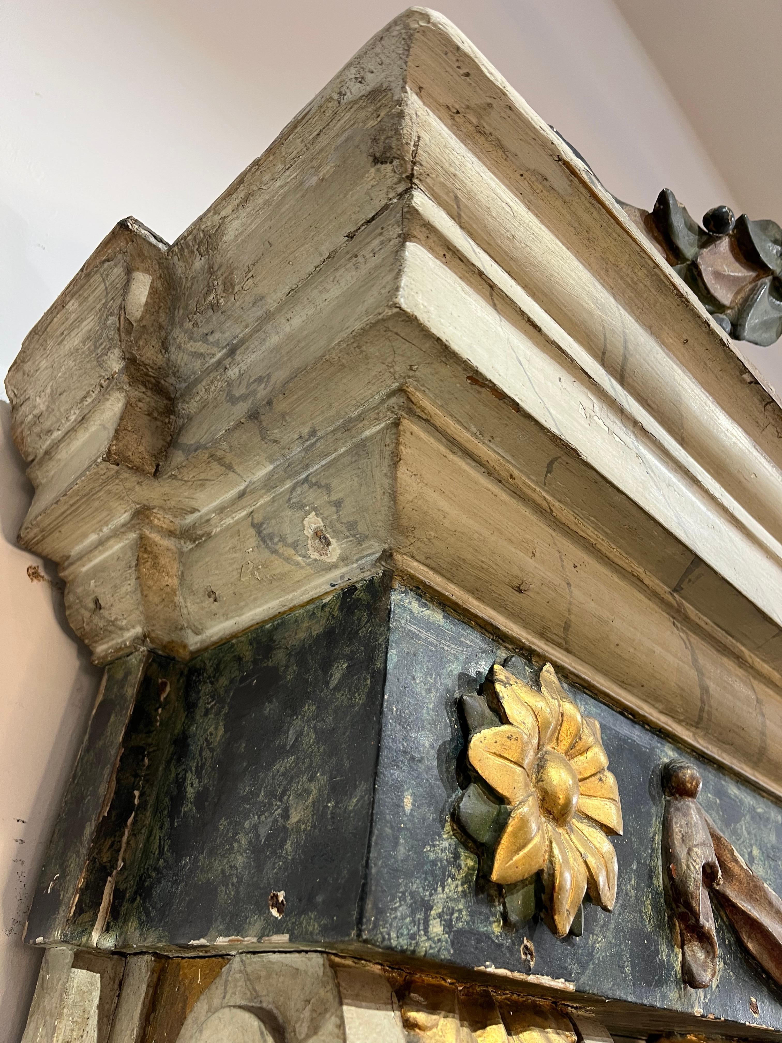 17thC Church cattedra In Good Condition For Sale In Livorno, IT