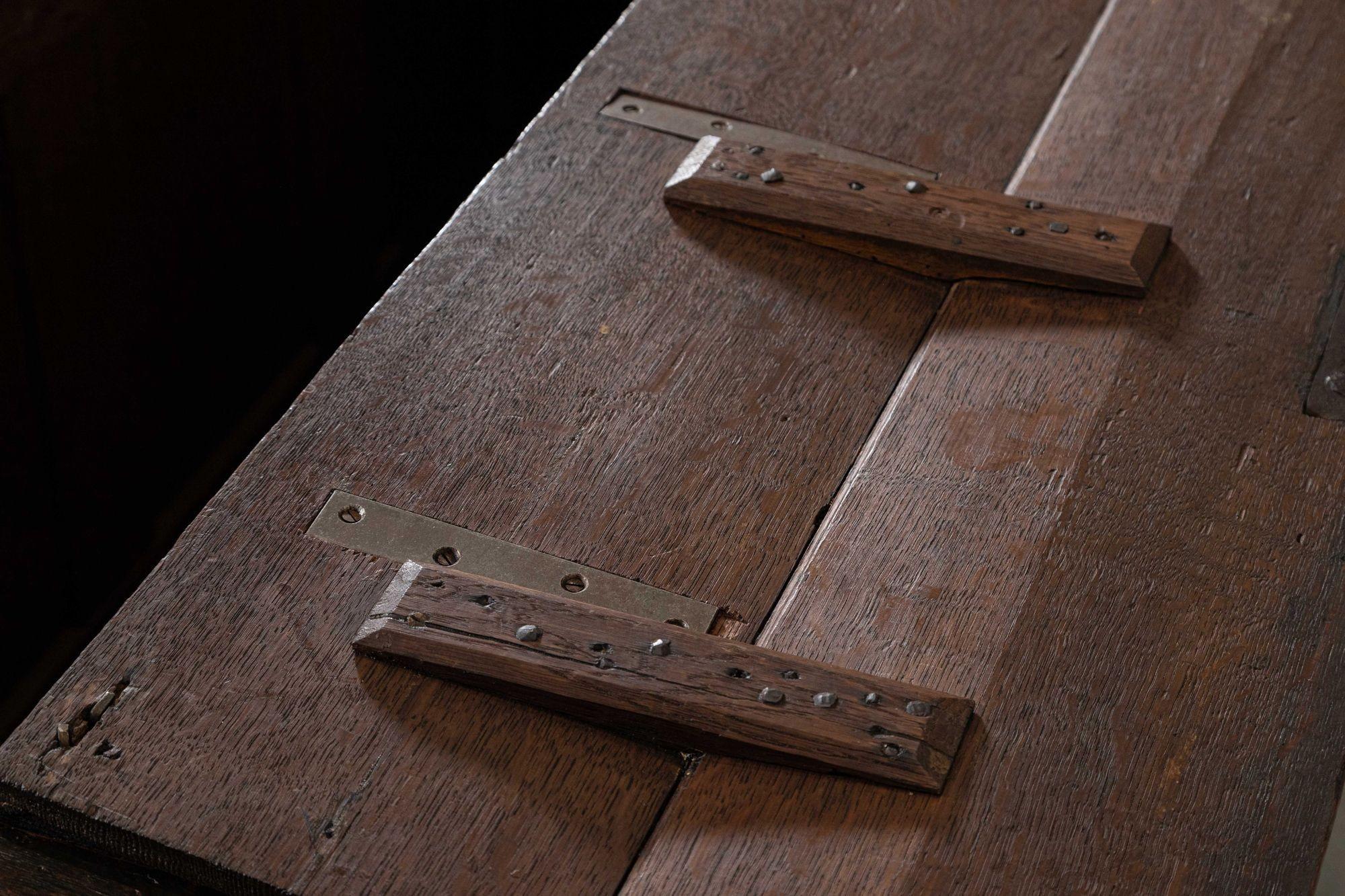 Artesonado inglés de roble del siglo XVII en venta 11