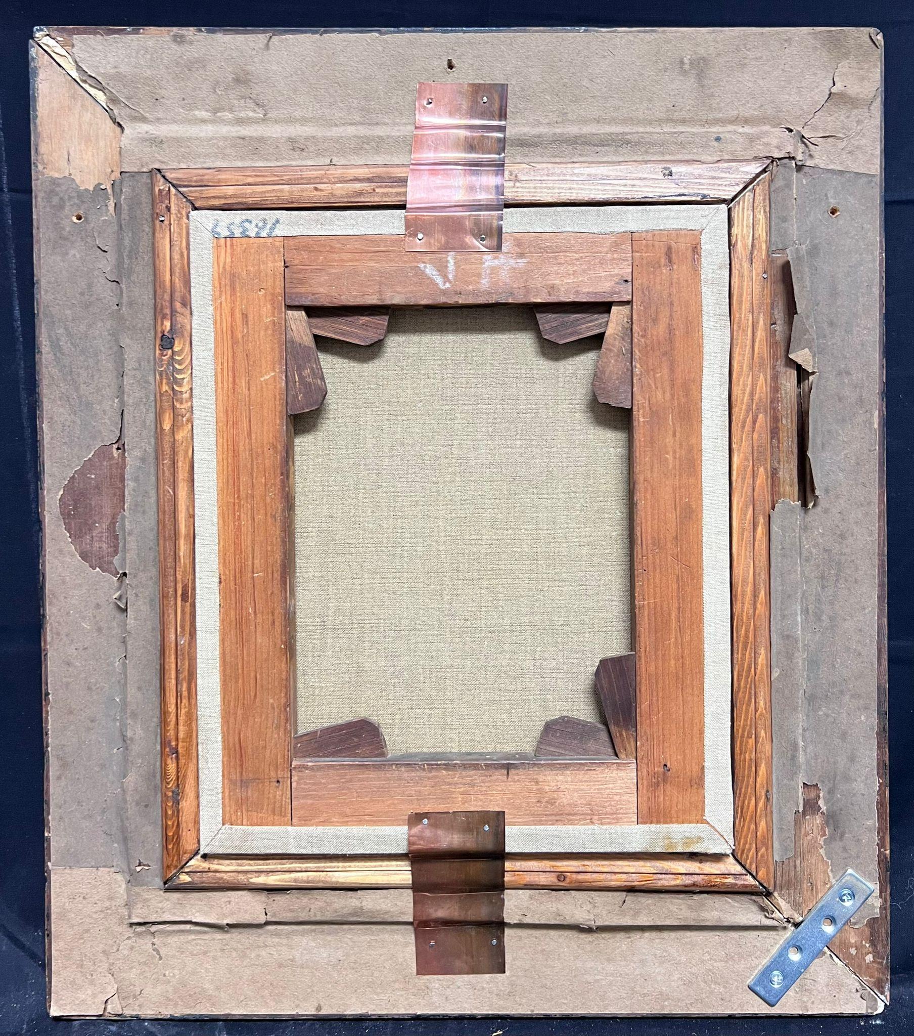 Cristo incoronato di spine Pittura ad olio sacra del XVII secolo Vecchio Maestro in vendita 3