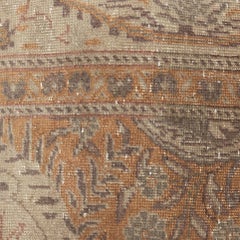 17"x17" Vintage Turkish Rug Pillow Cover. Farmhouse Decor Handmade Cushion Cover