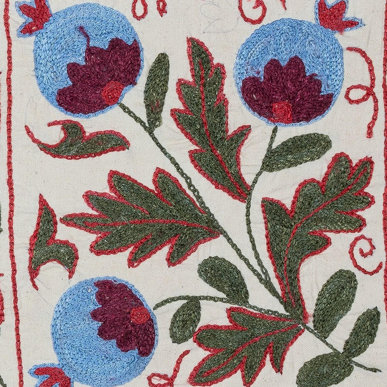 New Hand-Embroidered 100% Cotton Cushion Cover – Authentic Uzbek Textile Art

Bring a touch of Central Asian heritage to your home with this hand-embroidered 100% cotton Suzani pillowcase from Uzbekistan. Featuring intricate floral and geometric
