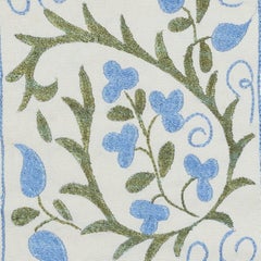 Cuscino in cotone ricamato 17 "x19". Copri cuscino fatto a mano. Nuovo cuscino in pizzo