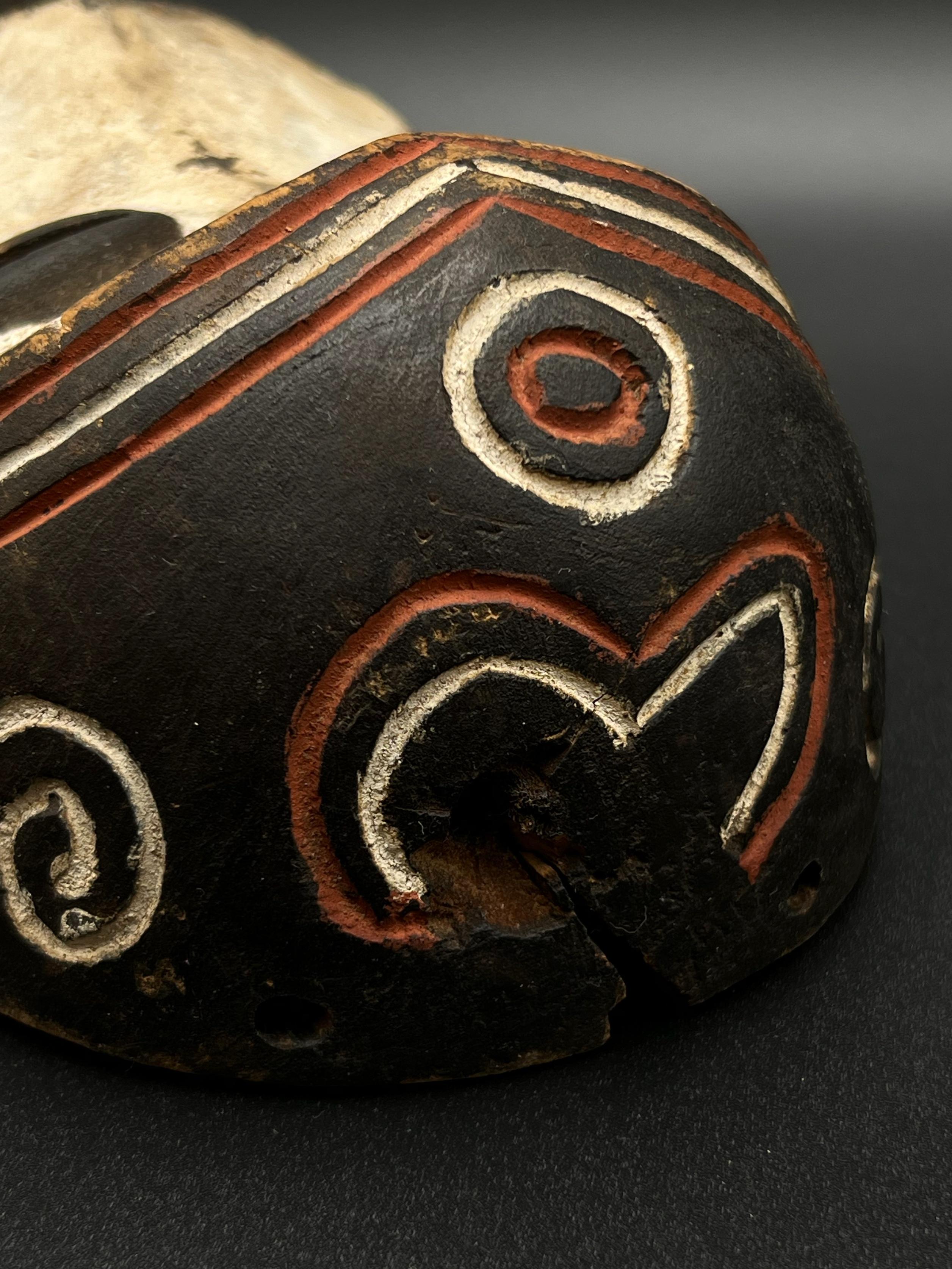 Un beau masque Bena Lulua, art populaire africain primitif, 18/1900 en vente 3