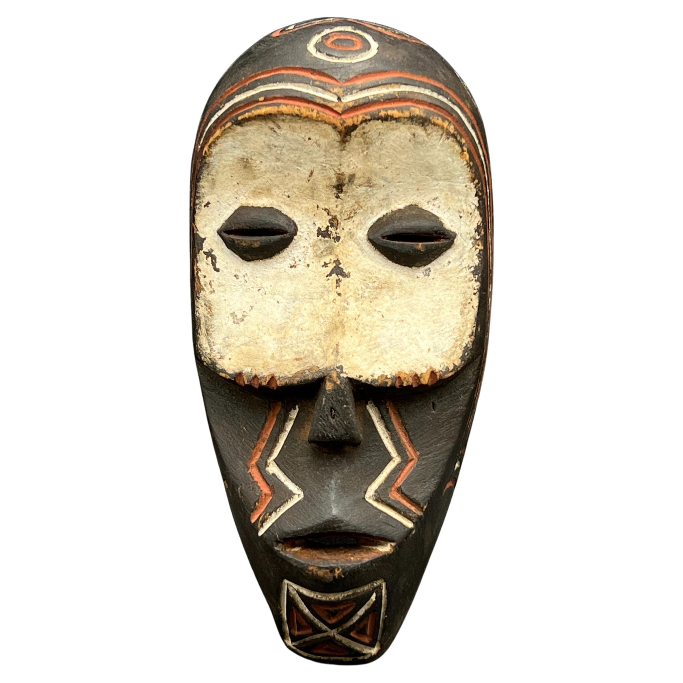 18/1900er Jahre A Fine Bena Lulua Maske - Primitive afrikanische Volkskunst