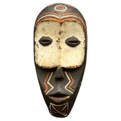 18/1900 Una fina máscara Bena Lulua - Arte popular primitivo africano