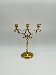 18/1900s Regency Candelabra, Brass / Bronze