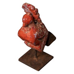 18-19th century Antique Indian Bird Statue / Temple Ornament from India