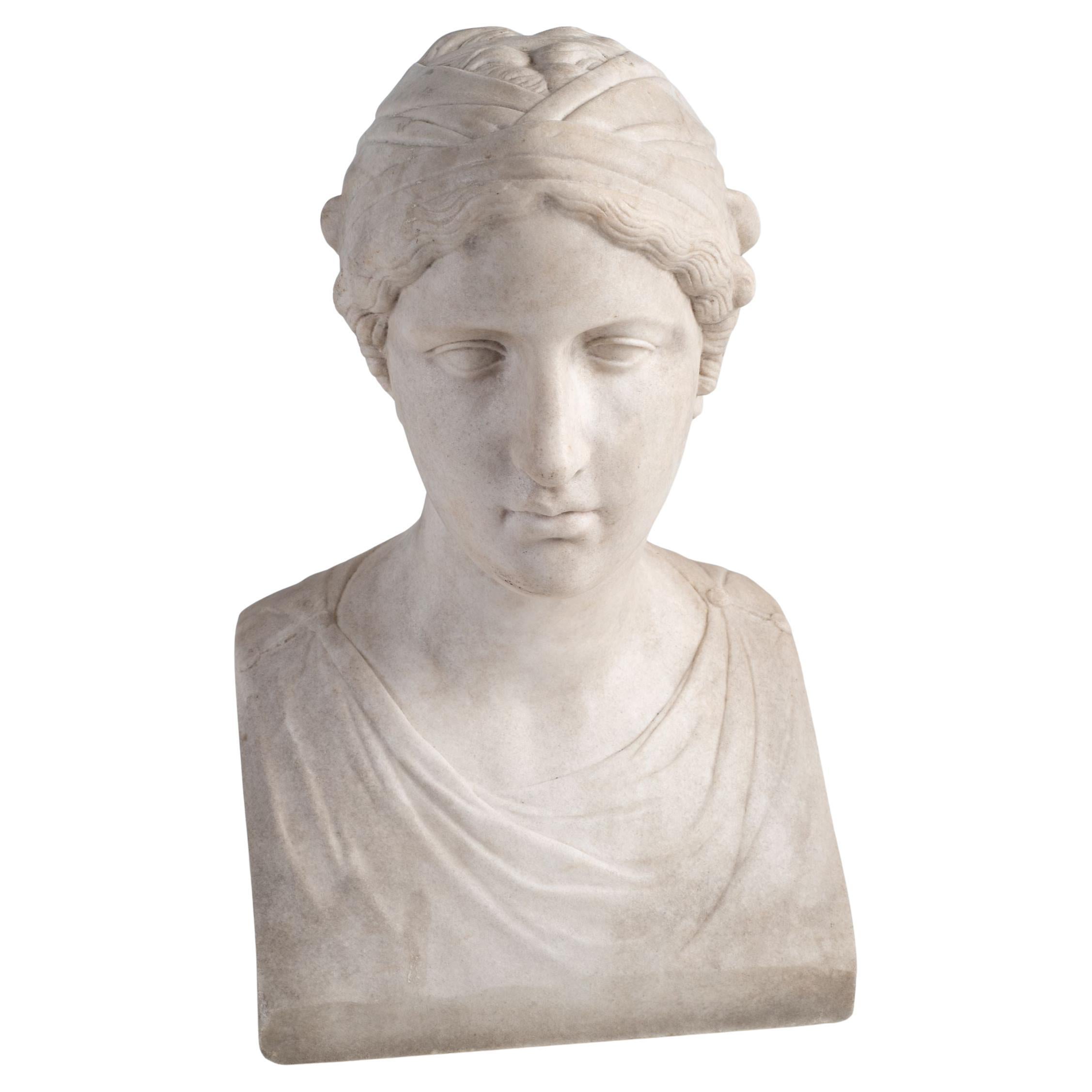 What is a Parian bust?