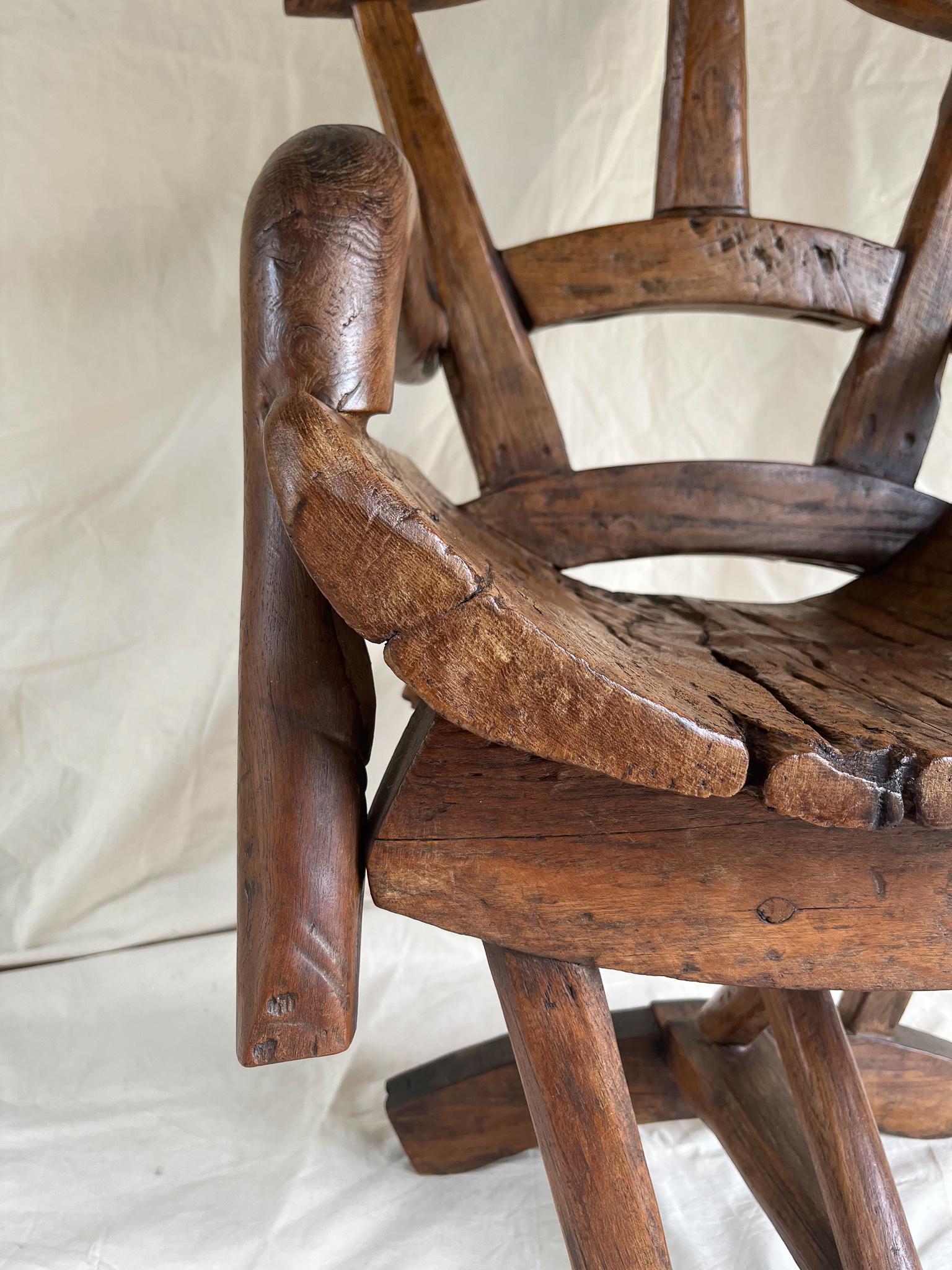18/19th Century Portuguese Rustic Chair 5