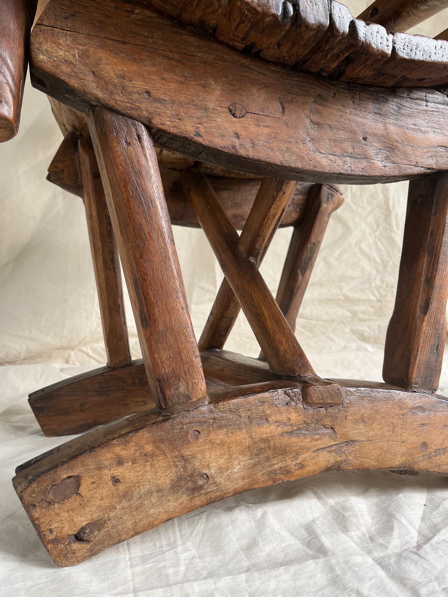 18/19th Century Portuguese Rustic Chair 6