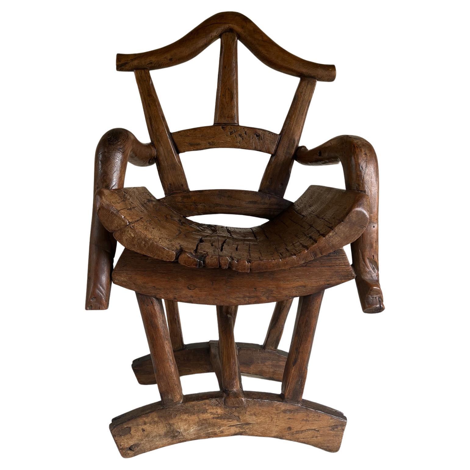 18/19th Century Portuguese Rustic Chair