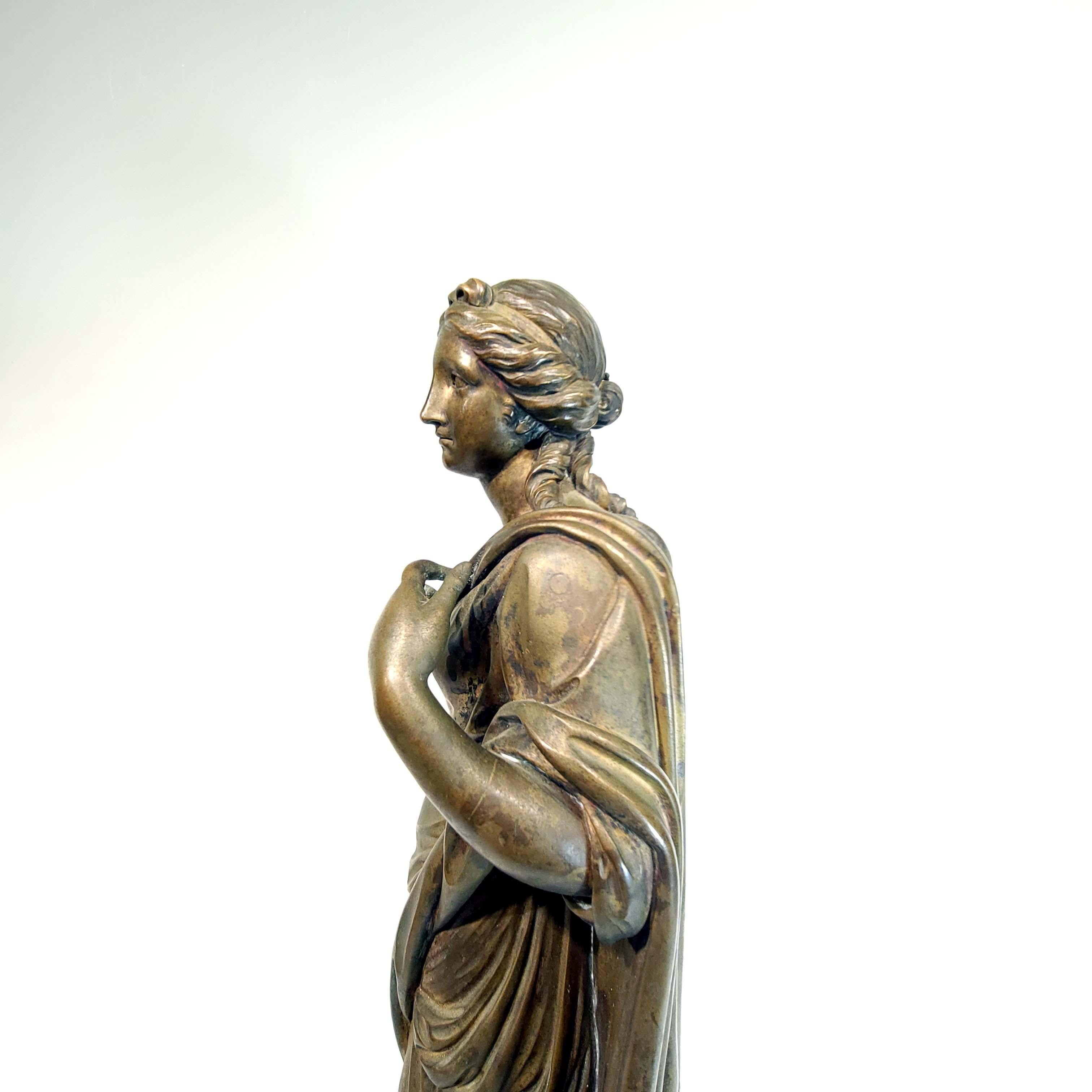 18th Century 18/19th Century Renaissance Style Bronze Sculpture For Sale
