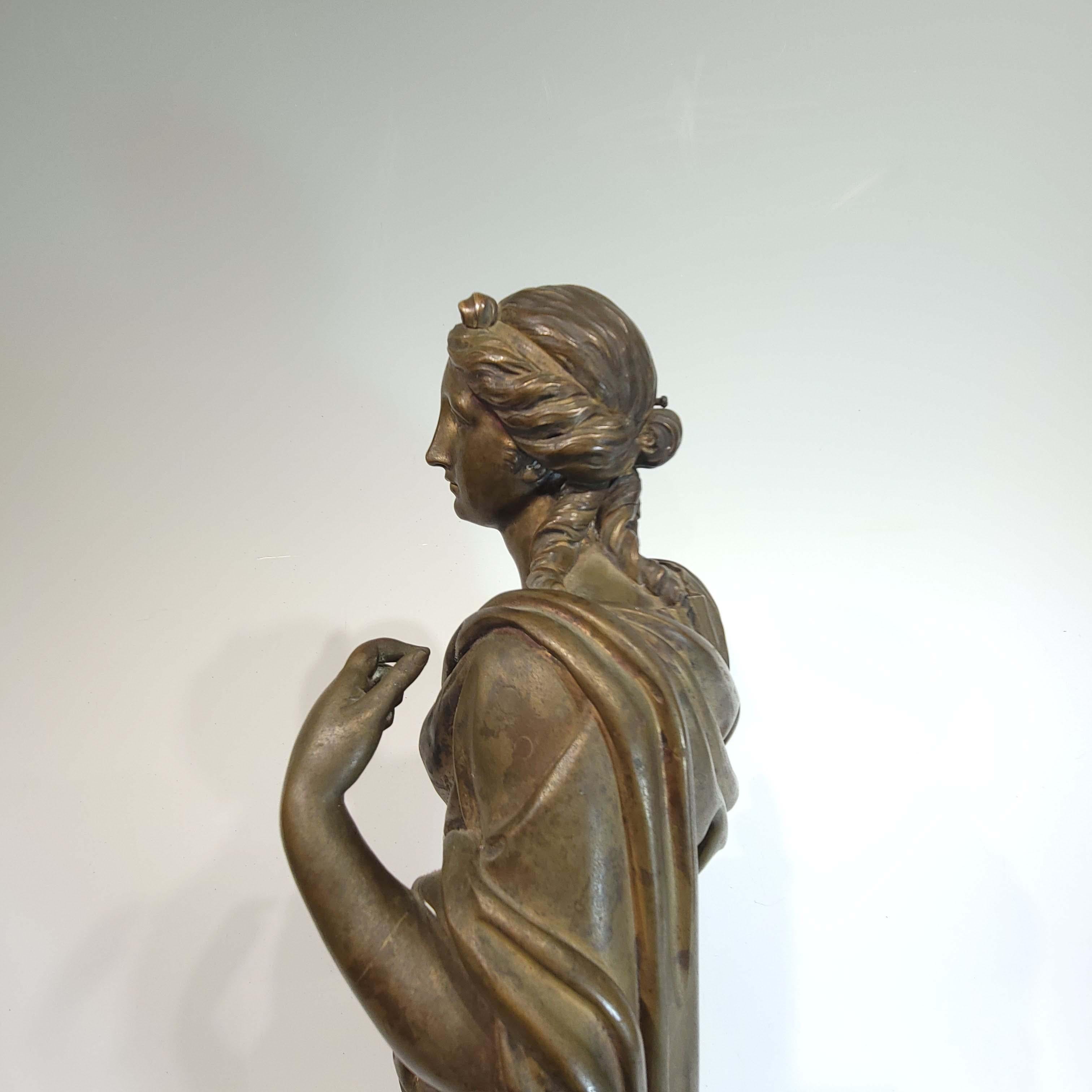 18/19th Century Renaissance Style Bronze Sculpture For Sale 1